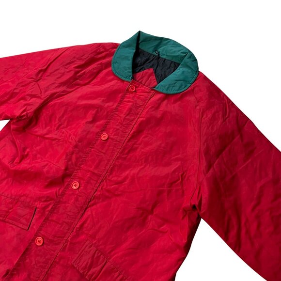 Grossetto (Germany) Technical Nylon Puritan Collar Padded Parka Red : XL - Picture 4 of 7